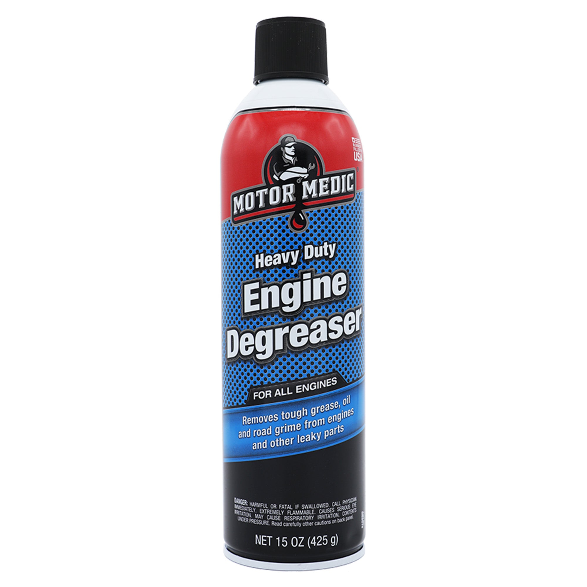 Motor Medic® Heavy Duty Engine Degreaser 15oz- MEDG15 – MotorMedic